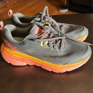 Women’s Hoka athletic shoes. Size 8